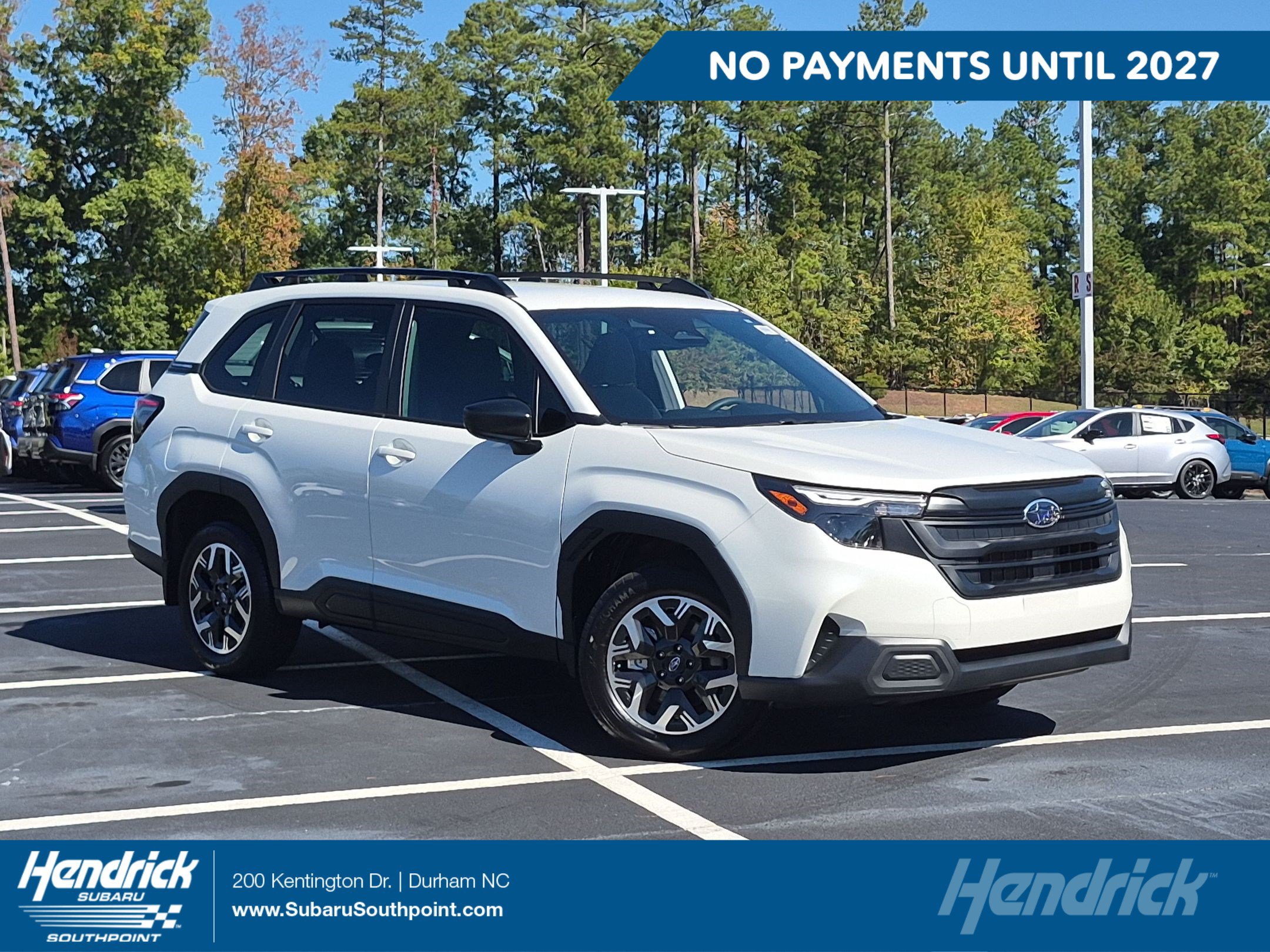 Certified 2026 Subaru Forester Standard Model SUV