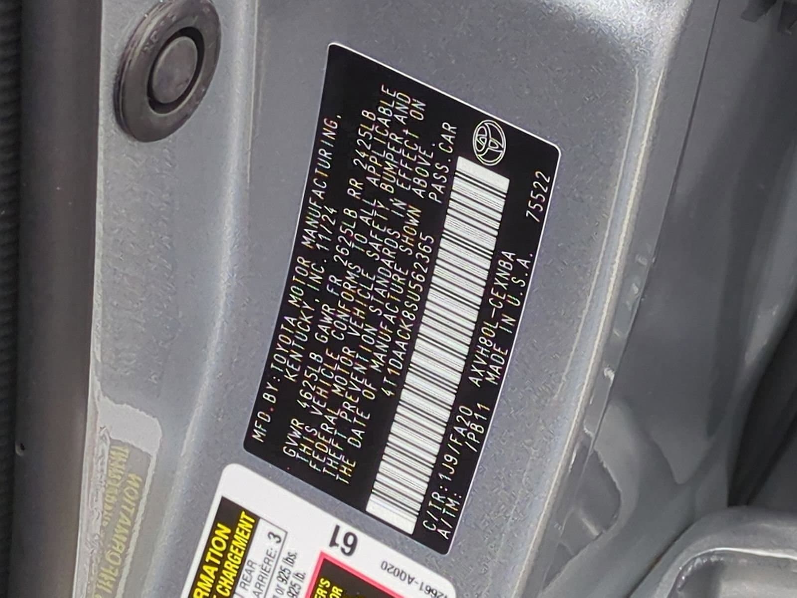2025 Toyota Camry 33
