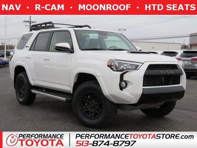 New 2019 Toyota 4runner Trd Pro Suv Super White Near Cincinnati