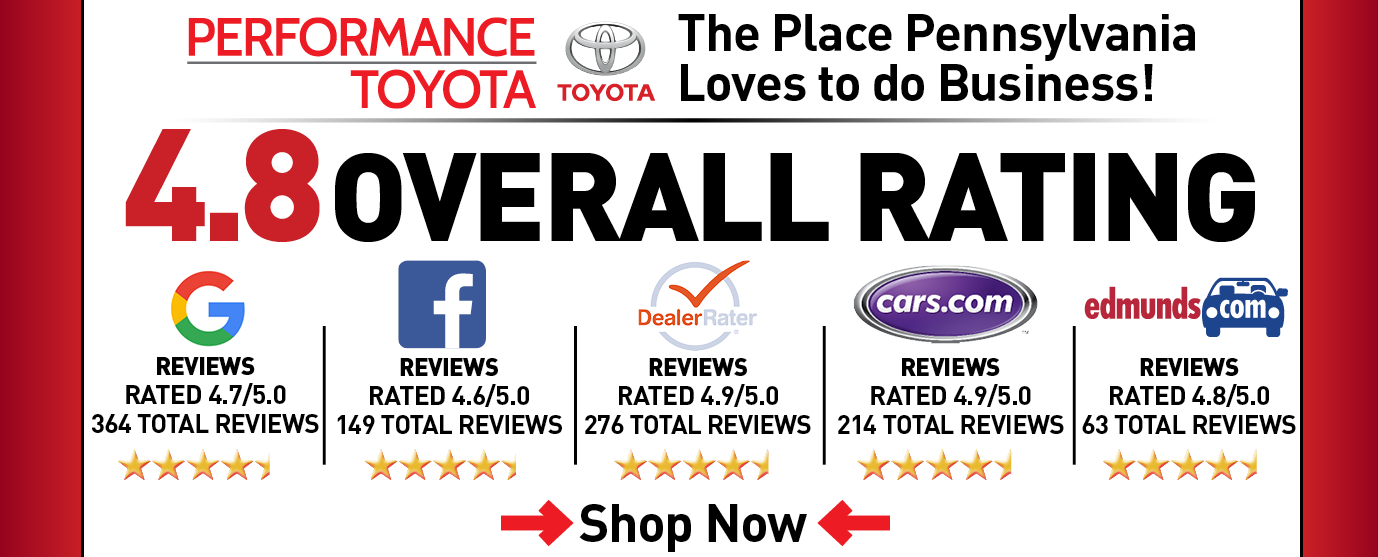 Toyota Dealership Car Dealership in Sinking Spring, PA Performance
