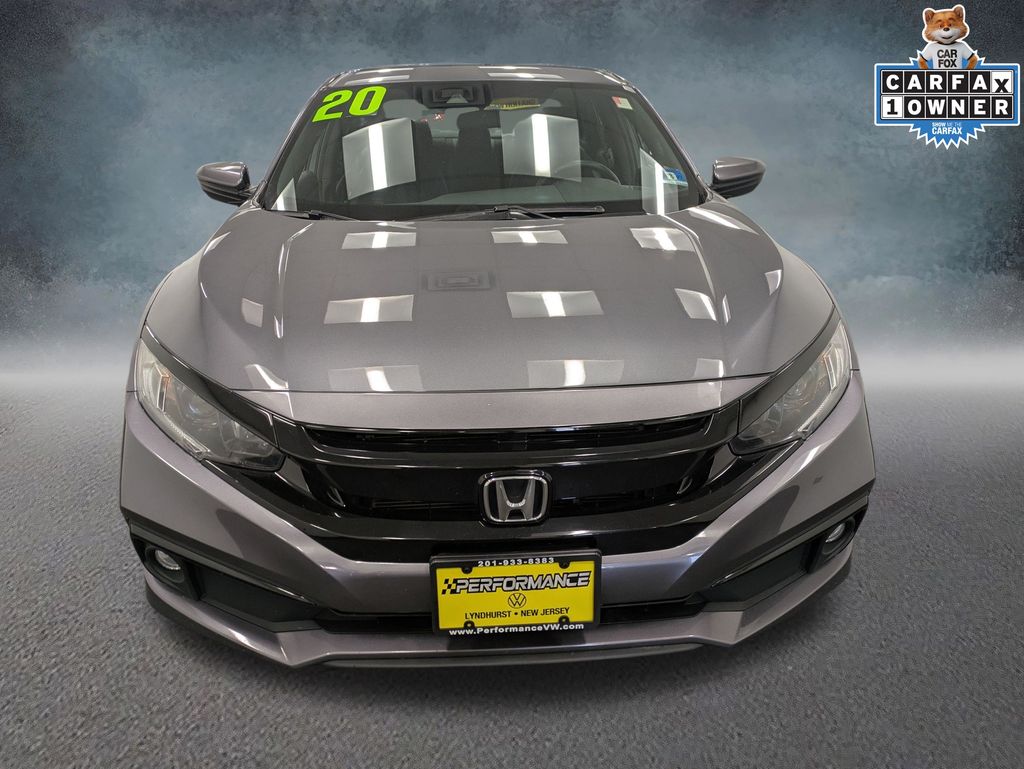 Used 2020 Honda Civic Sport with VIN 2HGFC2F82LH563241 for sale in Lyndhurst, NJ