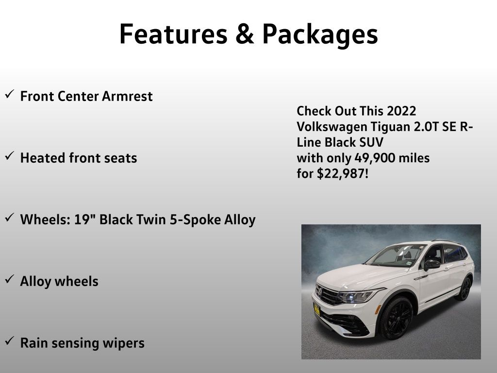 2022 Volkswagen Tiguan SE R-LINE BLACK - Photo 21