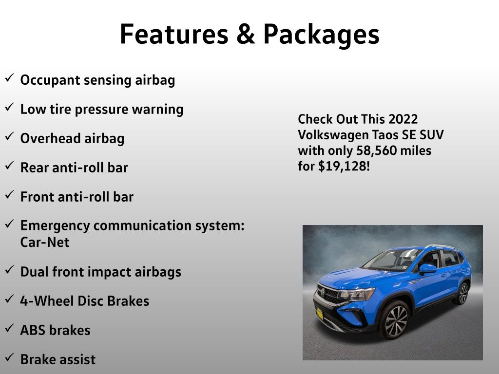 2022 Volkswagen Taos SE - Photo 8