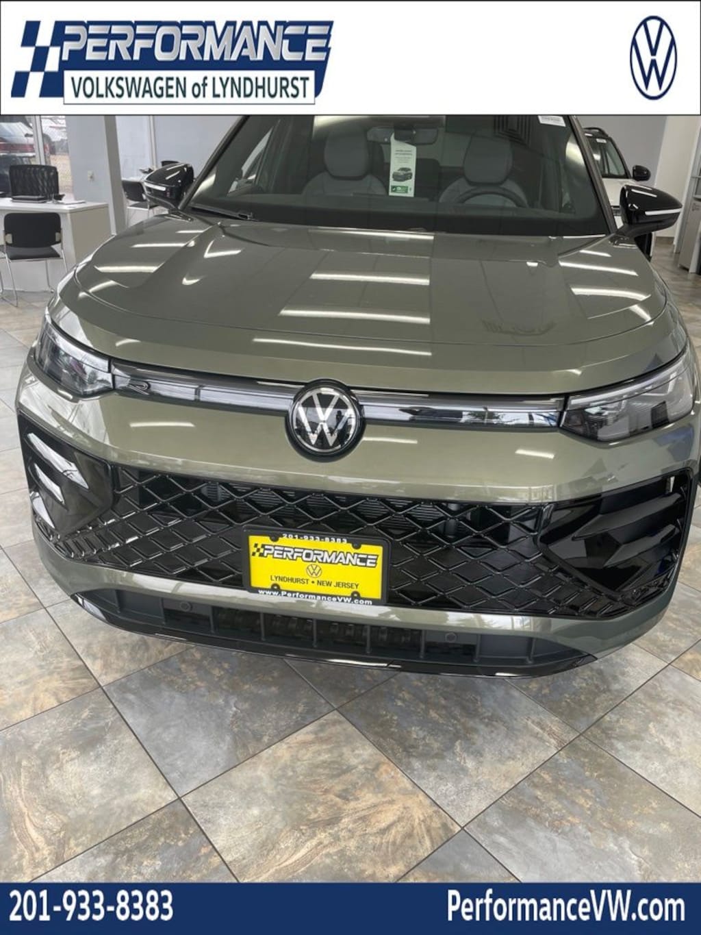 New 2026 Volkswagen Tiguan 2.0T SE R-Line Black SUV