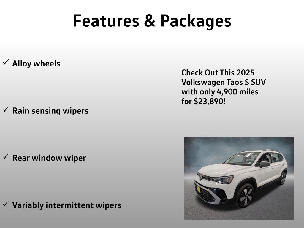 2025 Volkswagen Taos S - Photo 17