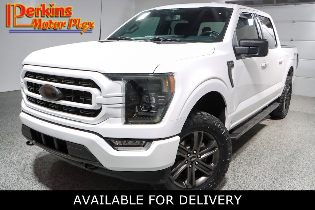 Used 2021 Ford F-150 XLT 4X4 Truck SuperCrew Cab