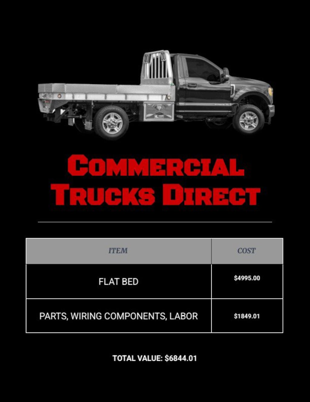 Used 2025 Chevrolet Silverado 3500HD 4X4 FLATBED Truck Crew Cab