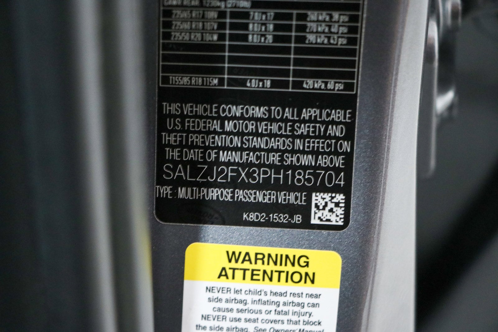 2023 Land Rover Range Rover Evoque S photo 4