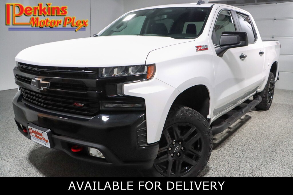 Used 2021 Chevrolet Silverado 1500 LT Trail Boss Z71 4X4 Truck Crew Cab