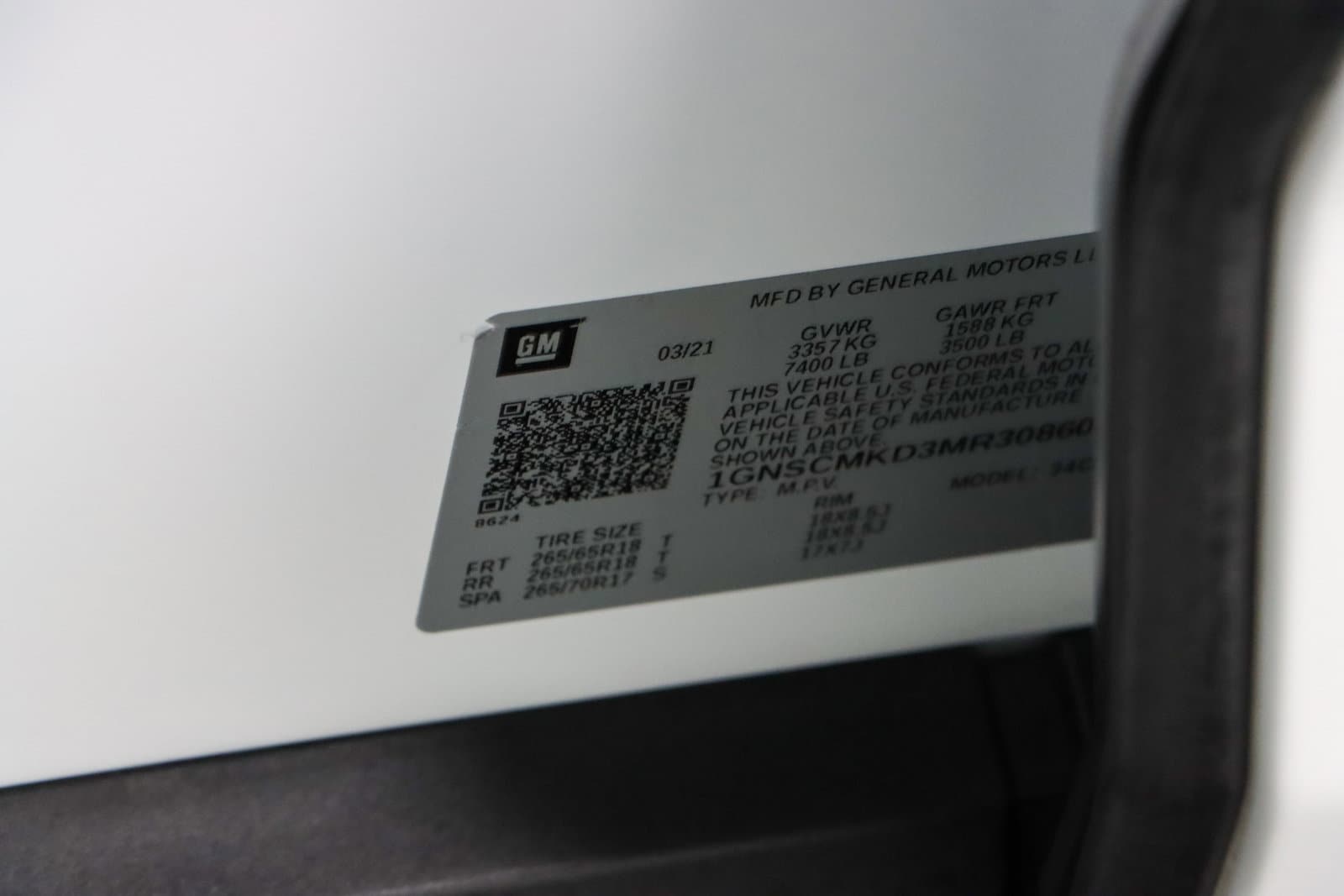 2021 Chevrolet Tahoe LS photo 4