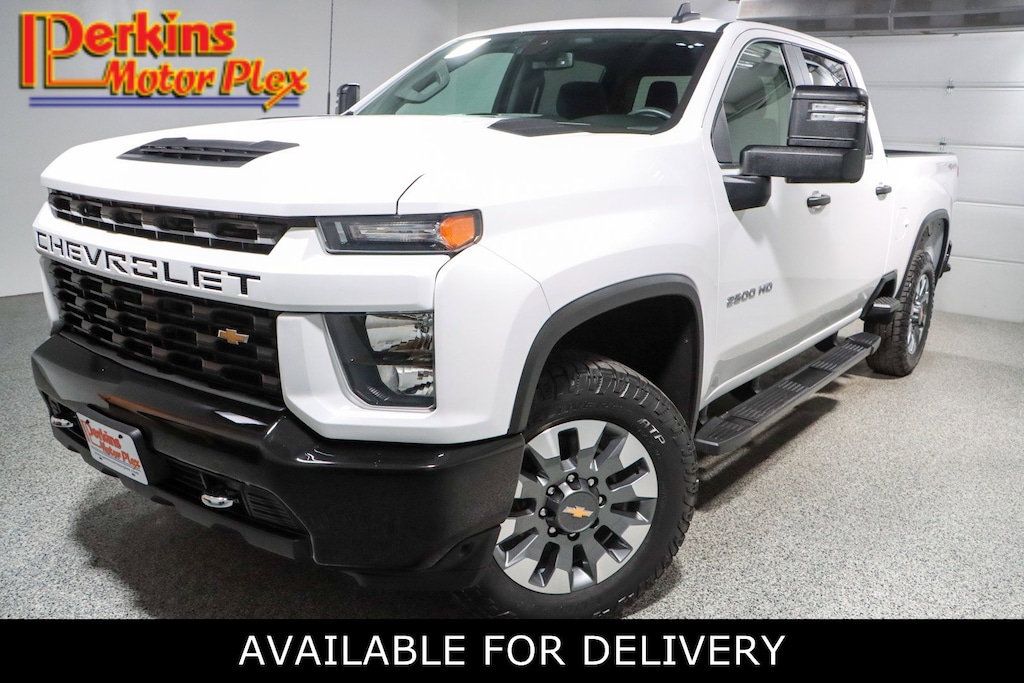 Used 2022 Chevrolet Silverado 2500HD Custom 4X4 Truck Crew Cab