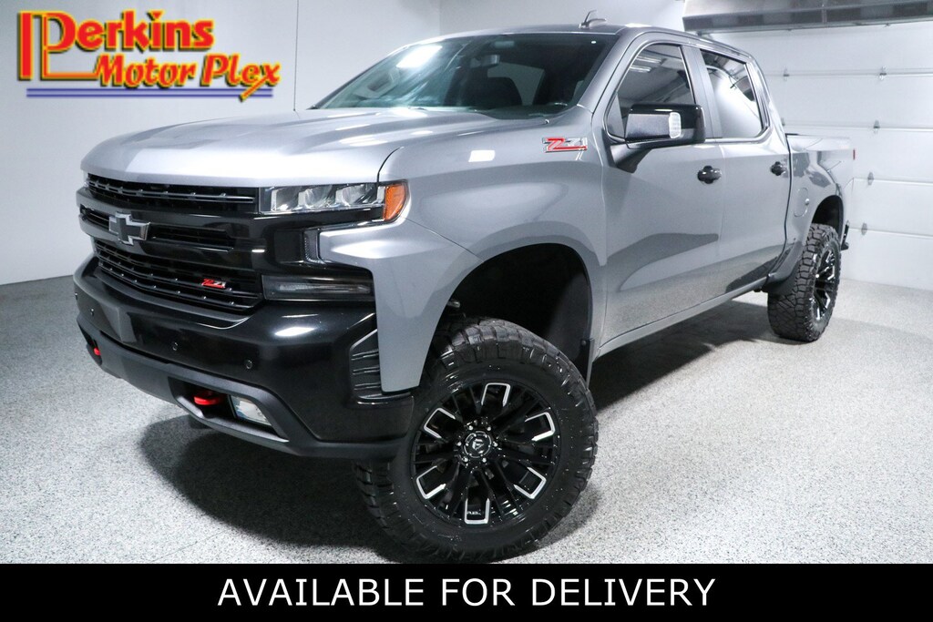Used 2021 Chevrolet Silverado 1500 LT Trail Boss 4X4 Truck Crew Cab