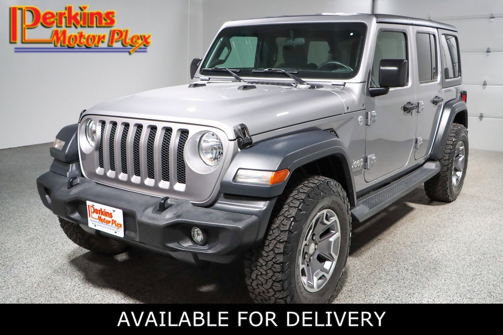 Used 2018 Jeep Wrangler Unlimited Sport S 4X4 SUV