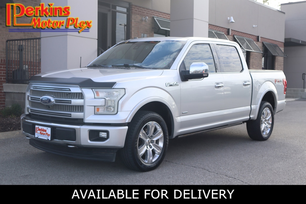 Used 2017 Ford F-150 Platinum 4x4 Truck SuperCrew Cab