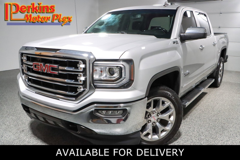 Used 2018 GMC Sierra 1500 SLT Z71 4X4 Truck Crew Cab