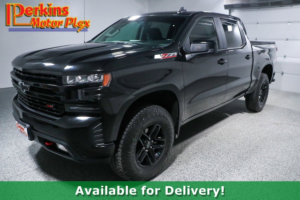 Used 2019 Chevrolet Silverado 1500 LT Trail Boss Z71 4X4 Truck Crew Cab