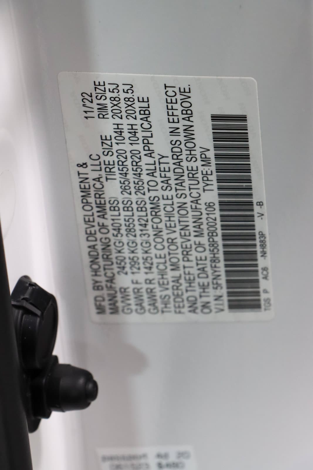 2023 Honda Passport EX-L - Photo 33