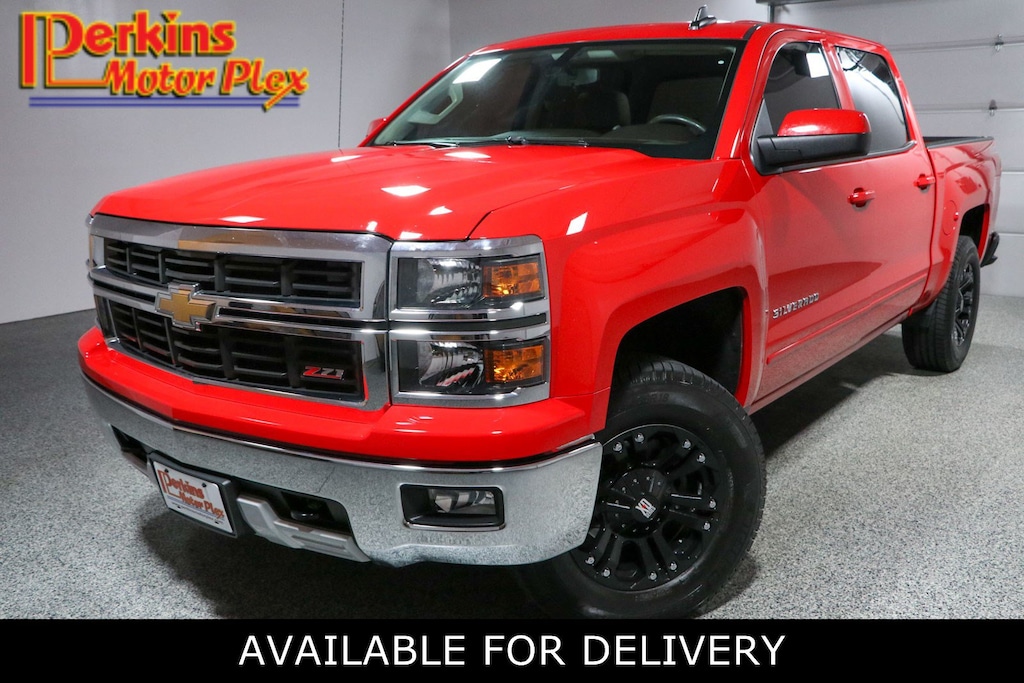 Used 2015 Chevrolet Silverado 1500 LT Z71 4X4 Truck Crew Cab
