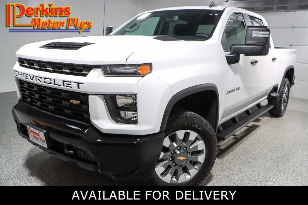 Used 2022 Chevrolet Silverado 2500HD Custom 4X4 Truck Crew Cab
