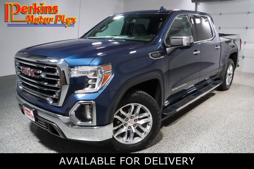 Used 2019 GMC Sierra 1500 SLT 4X4 Truck Crew Cab
