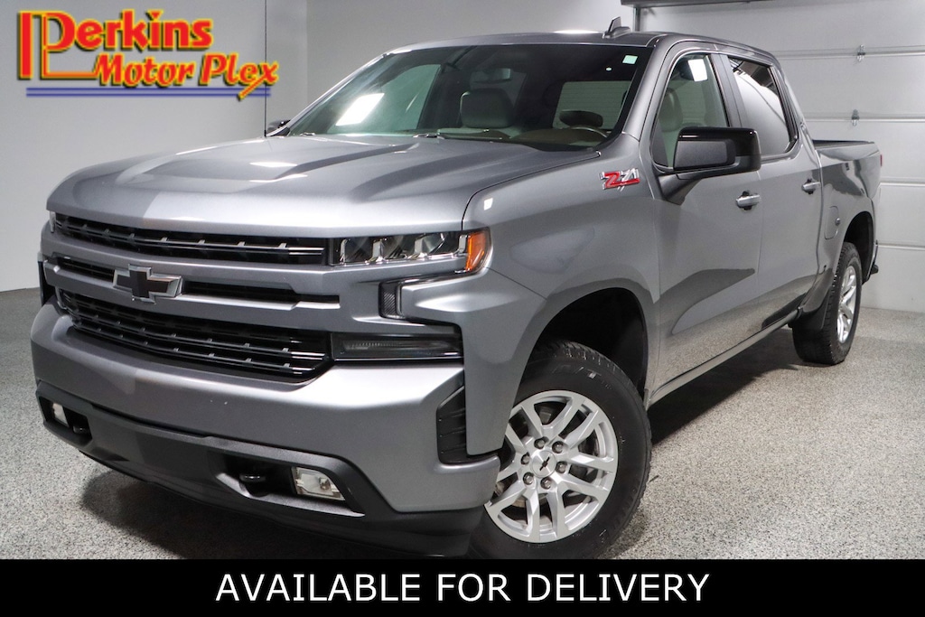 Used 2021 Chevrolet Silverado 1500 RST Z71 4X4 Truck Crew Cab