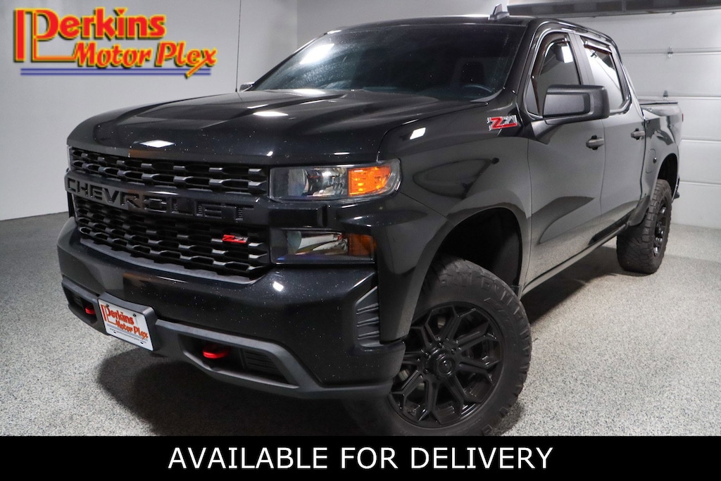Used 2020 Chevrolet Silverado 1500 Custom Trail Boss Z71 4X4 Truck Crew Cab