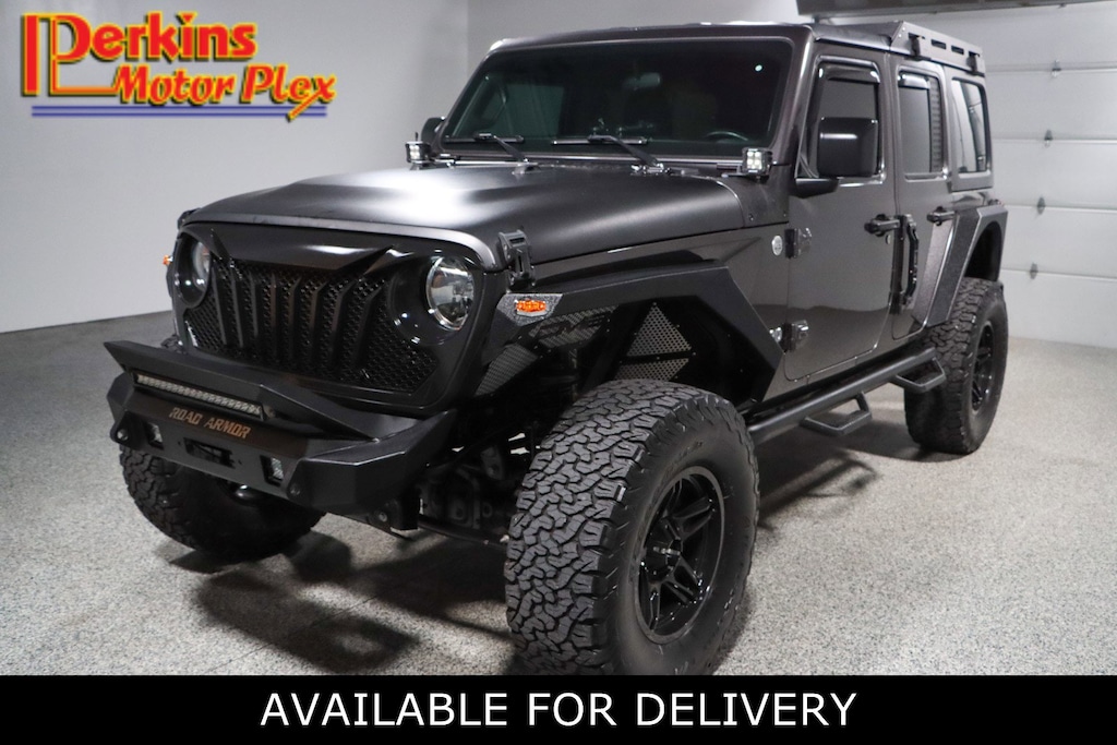 Used 2018 Jeep Wrangler Unlimited Sport 4X4 SUV