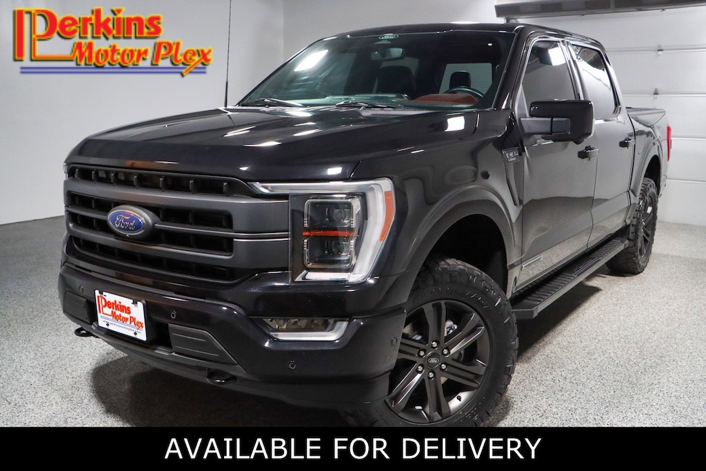 Used 2022 Ford F-150 LARIAT POWERBOOST 4X4 Truck SuperCrew Cab
