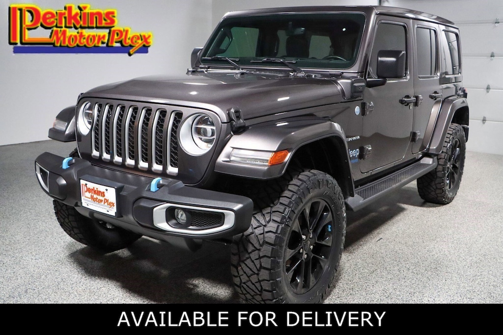 Used 2022 Jeep Wrangler 4xe Unlimited Sahara 4X4 SUV