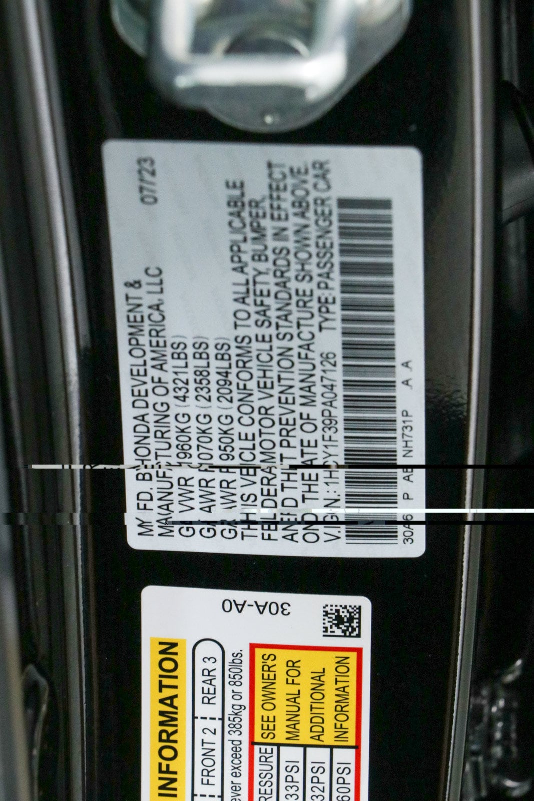 2023 Honda Accord EX - Photo 31