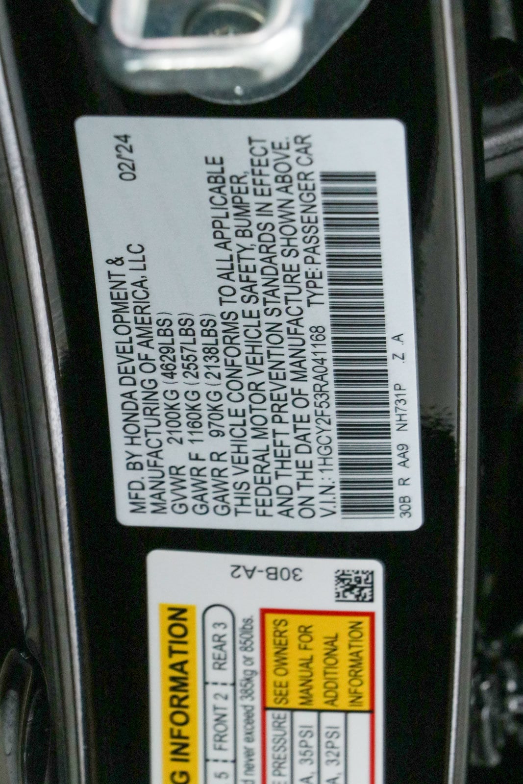 2024 Honda Accord Hybrid Sport - Photo 31