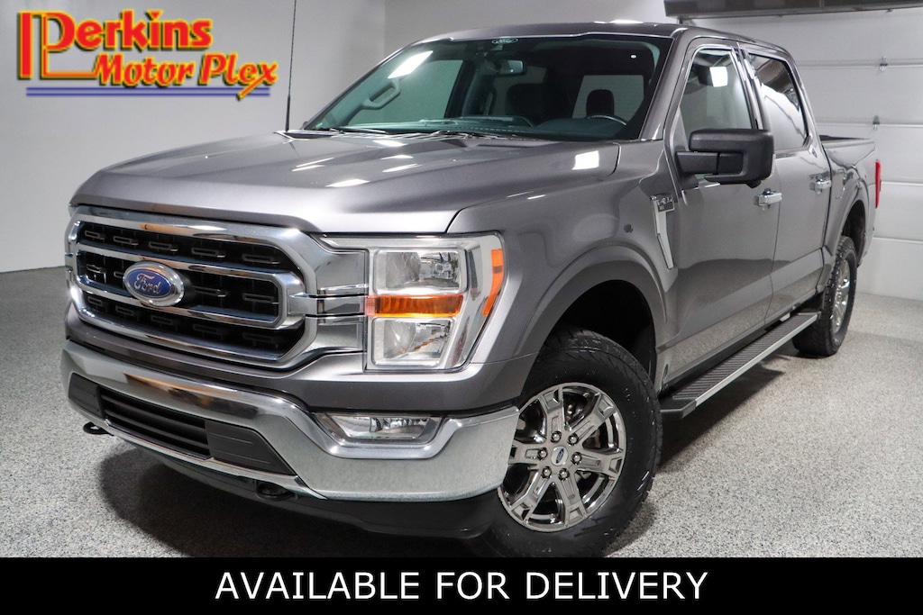 Used 2022 Ford F-150 XLT 4X4 Truck SuperCrew Cab