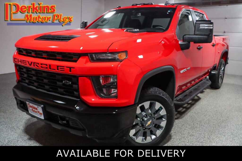 Used 2022 Chevrolet Silverado 2500HD Custom 4X4 Truck Crew Cab