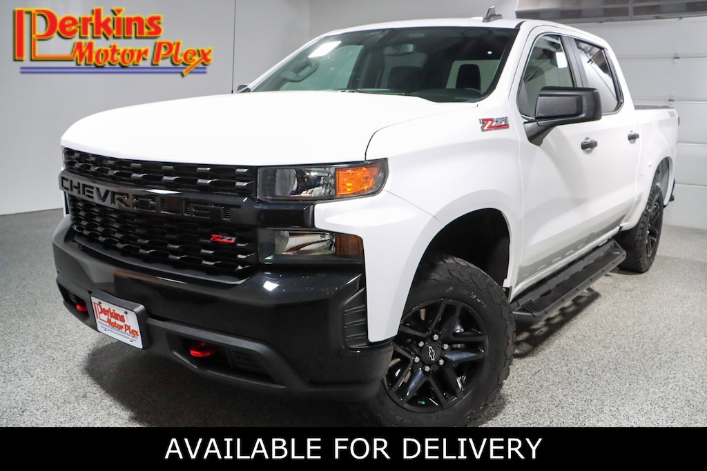 Used 2020 Chevrolet Silverado 1500 Custom Trail Boss Z71 4X4 Truck Crew Cab