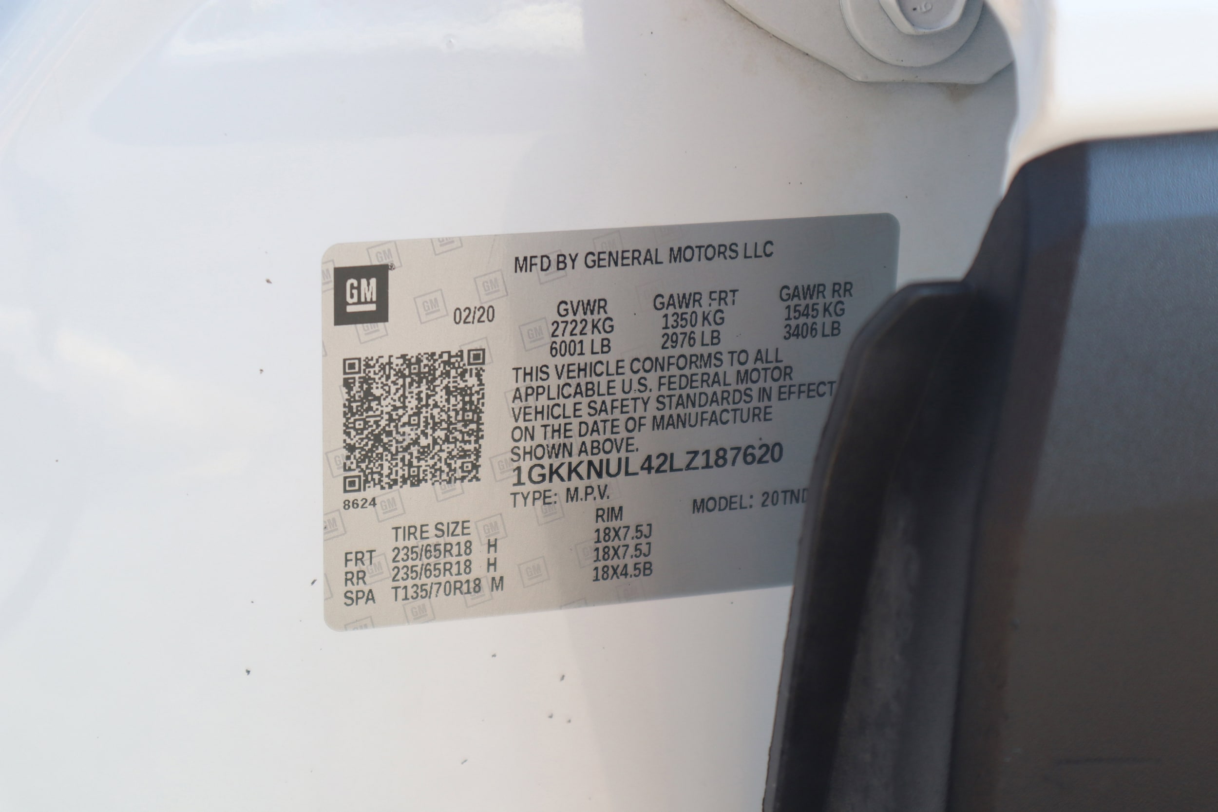 2020 Gmc Acadia SLT photo 4