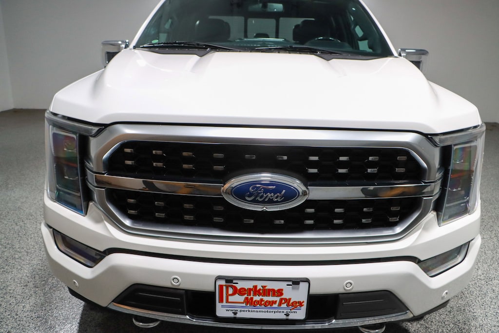 Used 2021 Ford F-150 PLATINUM 4X4 Truck SuperCrew Cab