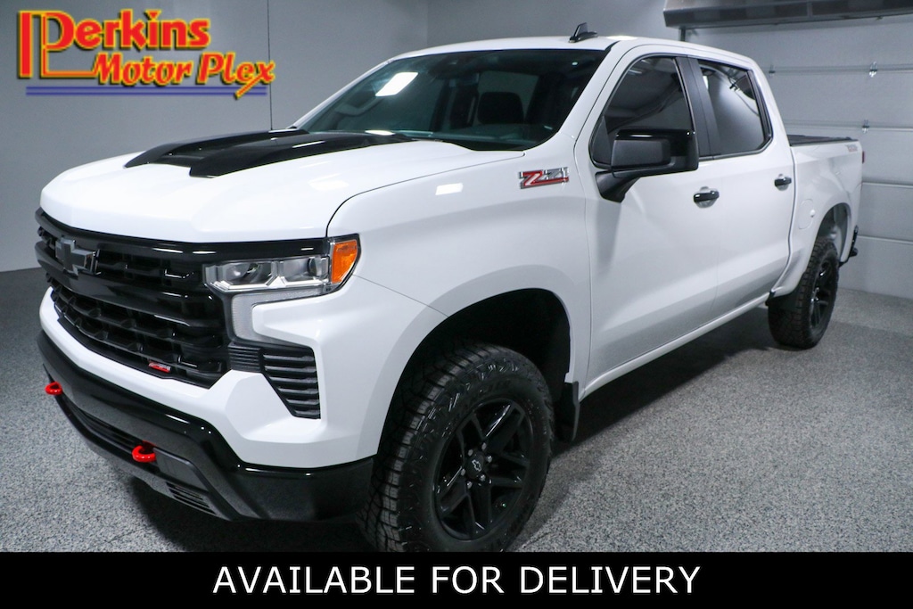 Used 2024 Chevrolet Silverado 1500 LT Trail Boss 4X4 Truck Crew Cab