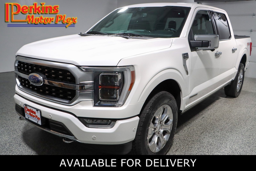 Used 2021 Ford F-150 PLATINUM 4X4 Truck SuperCrew Cab