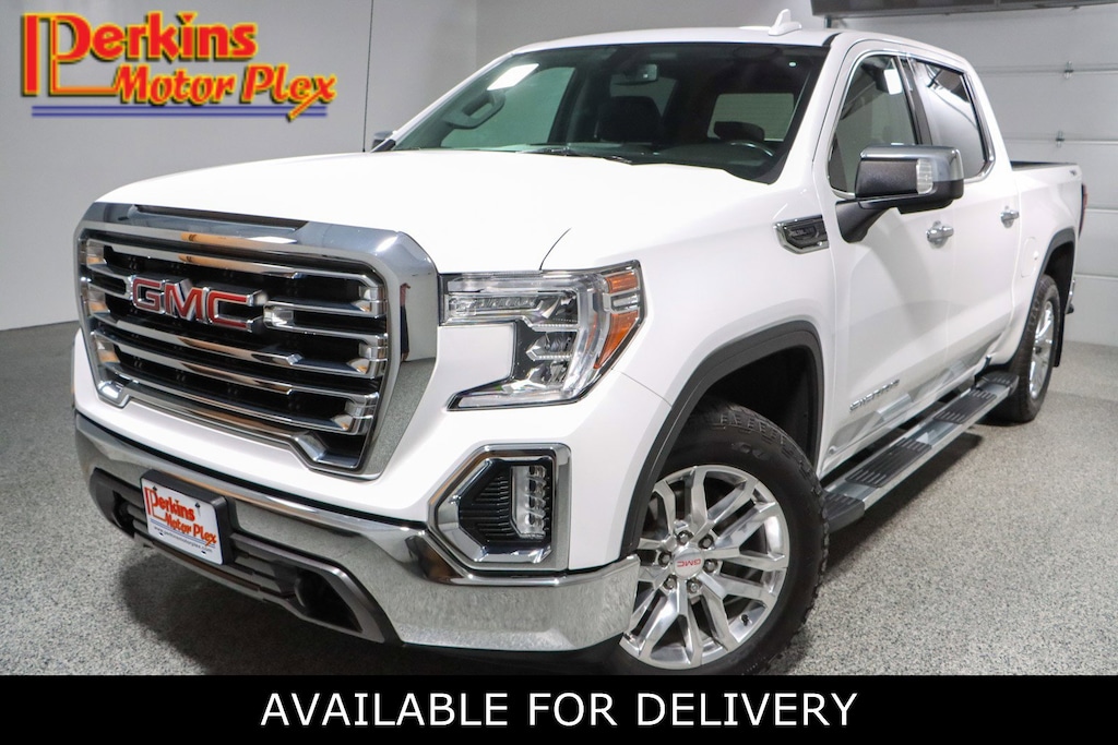 Used 2021 GMC Sierra 1500 SLT 4X4 Truck Crew Cab