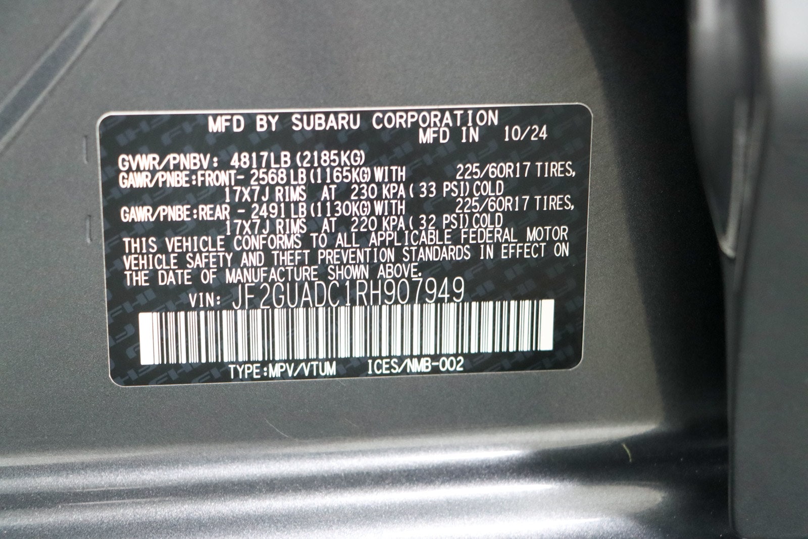 2024 Subaru Crosstrek Premium - Photo 33