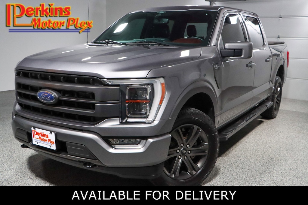 Used 2021 Ford F-150 LARIAT 4X4 Truck SuperCrew Cab