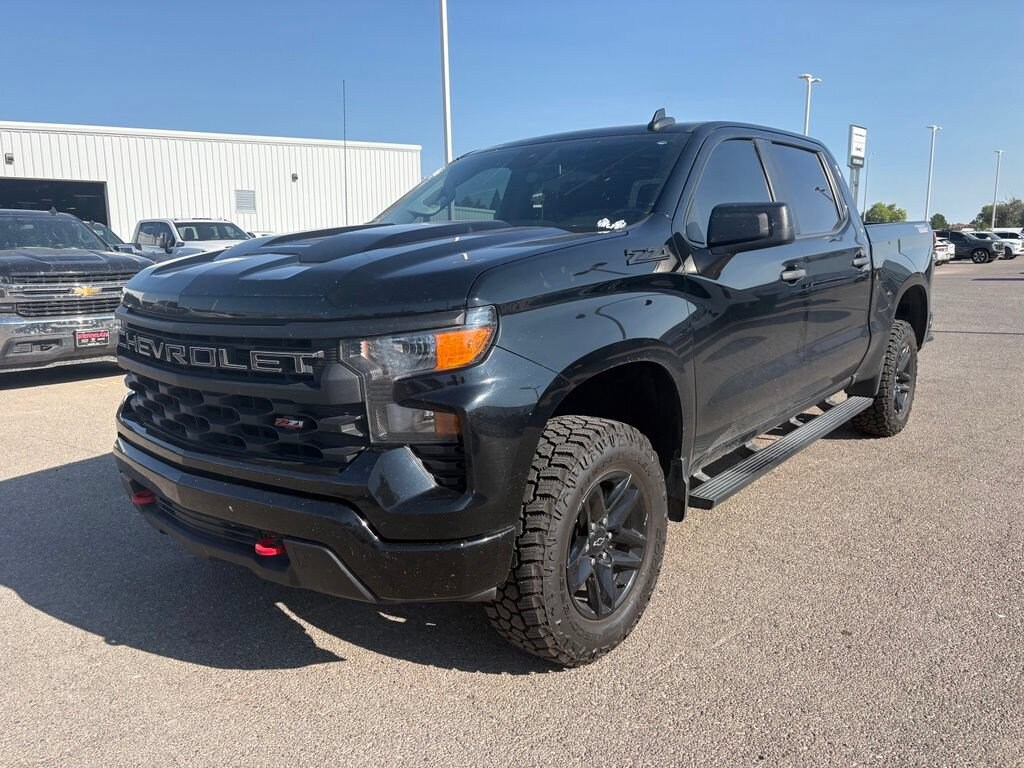 Used 2022 Chevrolet Silverado 1500 Custom Trail Boss Truck Crew Cab