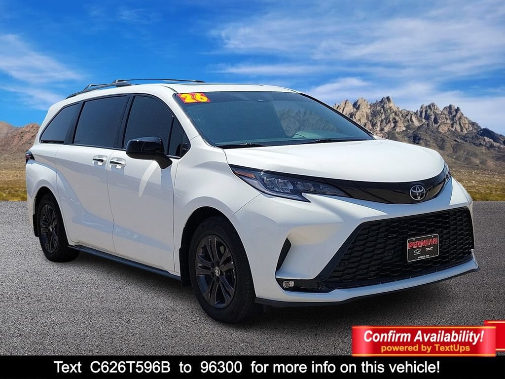 Used 2026 Toyota Sienna XSE Van Passenger Van