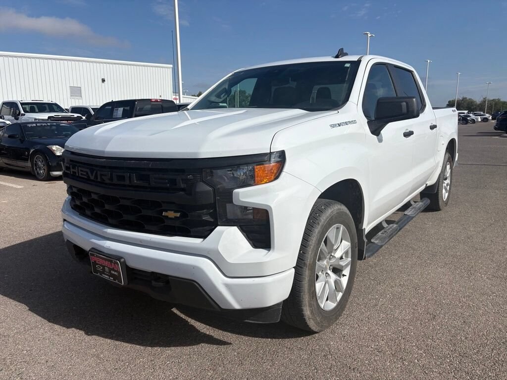 Used 2024 Chevrolet Silverado 1500 Custom Truck Crew Cab