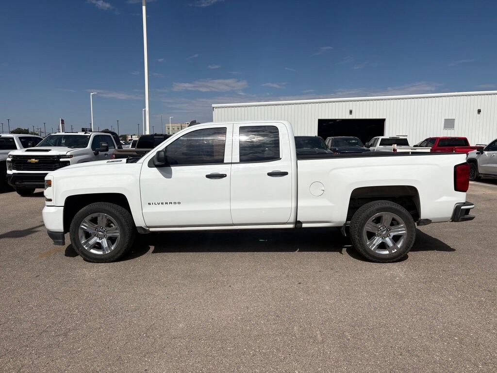 Used 2018 Chevrolet Silverado 1500 Custom Truck Double Cab