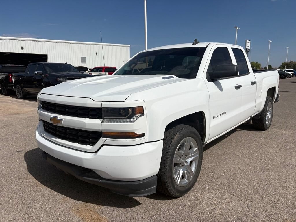 Used 2018 Chevrolet Silverado 1500 Custom Truck Double Cab