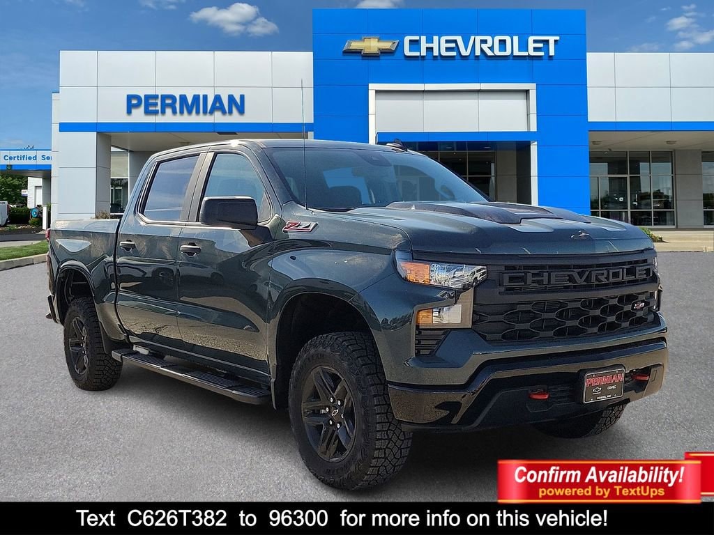 New 2026 Chevrolet Silverado 1500 Custom Trail Boss Truck