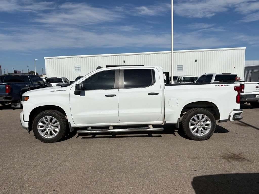 Used 2022 Chevrolet Silverado 1500 Limited Custom with VIN 3GCPYBEK5NG183685 for sale in Hobbs, NM