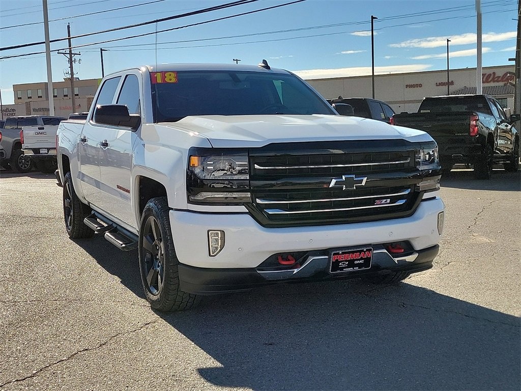 Used 2018 Chevrolet Silverado 1500 LTZ Truck Crew Cab
