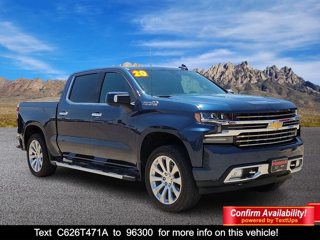 Used 2020 Chevrolet Silverado 1500 High Country Truck Crew Cab
